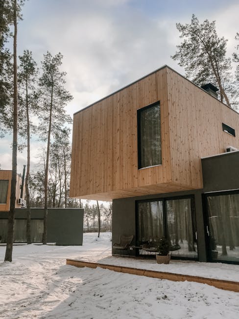 Дома из клееного бруса под ключ в Екатеринбурге